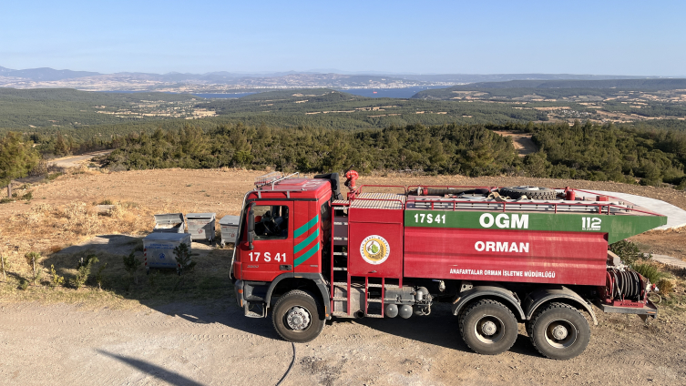 Orman yangınına giderken yolda kaza geçiren ekip, iyileşemeden görevlerine döndü.