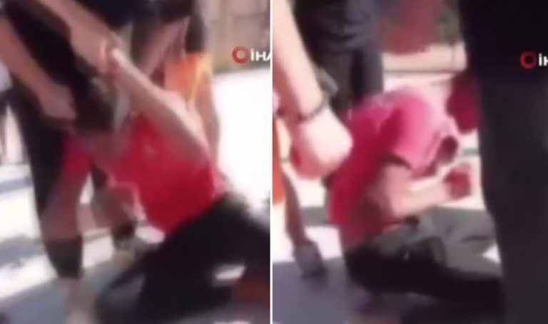 Akran zorbalığının görüntüleri ortaya çıktı: 8 çocuk gözaltında! – Türkiye’den son dakika haberleri