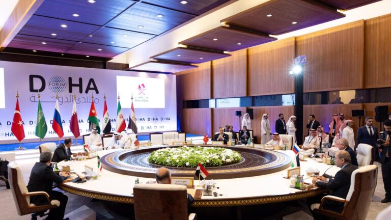 Bakan Fidan'dan Doha'da Suriye diplomasisi