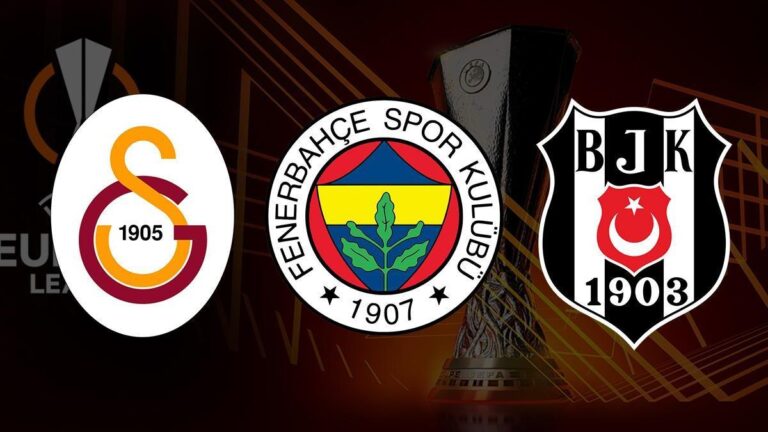 UEFA Europa Ligi Galatasaray, Fenerbahce ve Beşiktaş oyunları duyurulan hakemleri yönetecek!