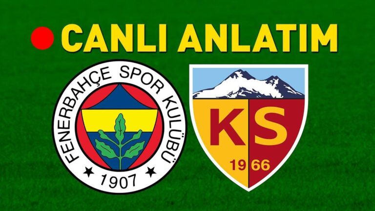 Fenerbahce – Kayserisport oyundan önce son gelişmeler! Mümkün olan 11 kişi açıklandı …