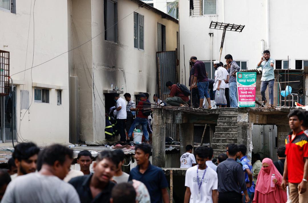 Son Dakika | Yaşam kaybı arttı! Uçak okul kampüsüne düştü! Bangladeş Korkunç Bir Etkinlik: Hayat Kaybı ve Yaralı 3