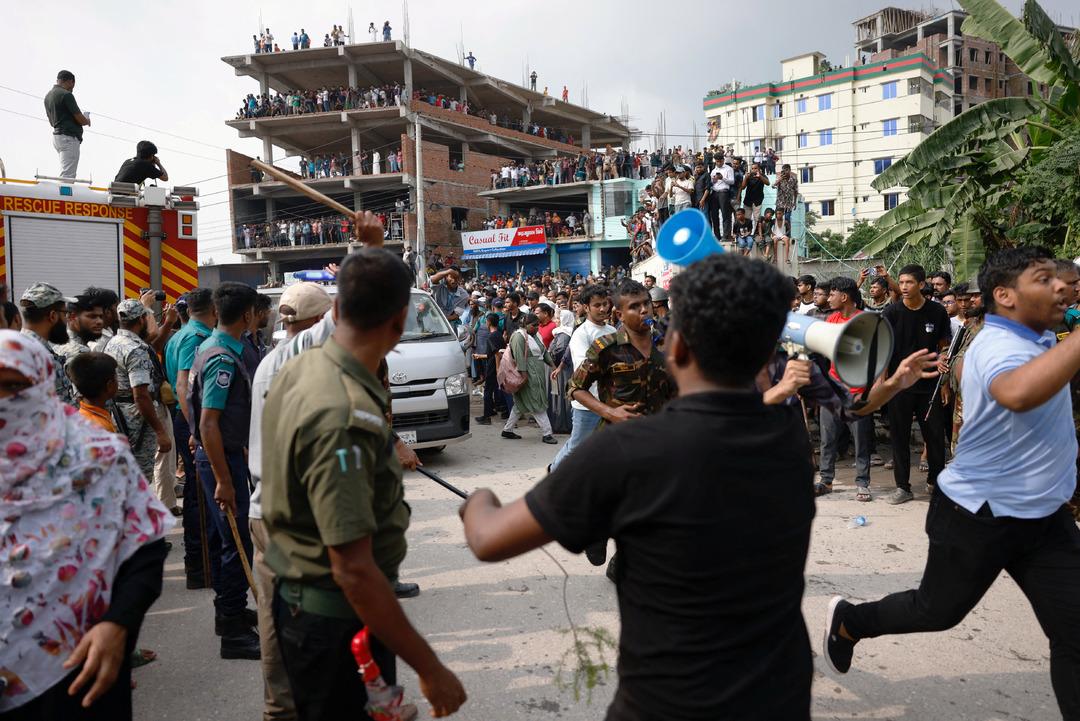 Son Dakika | Yaşam kaybı arttı! Uçak okul kampüsüne düştü! Bangladeş Korkunç Bir Etkinlik: Yaşam Kaybı Var ve Yaralı 4