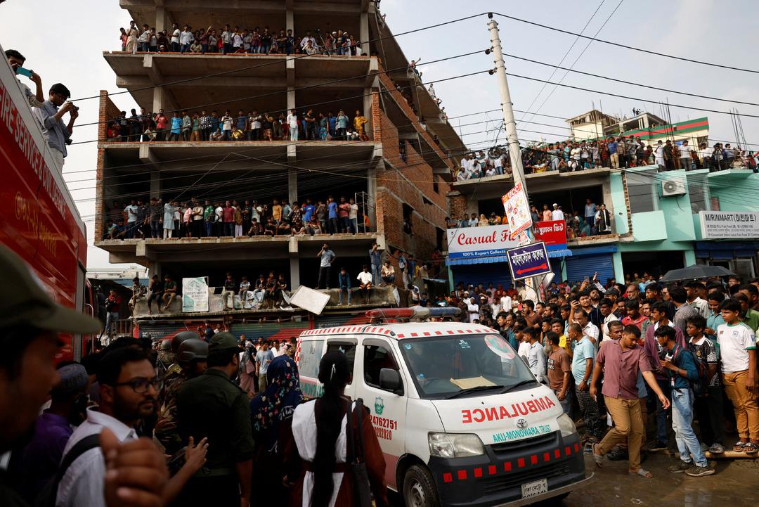 Son Dakika | Yaşam kaybı arttı! Uçak okul kampüsüne düştü! Bangladeş Korkunç Bir Etkinlik: Hayat Kaybı ve Yaralı 8