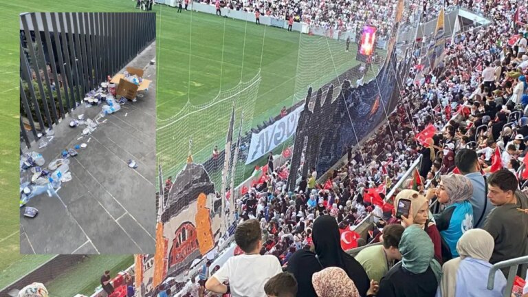 Stadyumdaki Tügva şovuna çocuklara bir takbir getirdiler! – Türkiye haberlerini kırmak