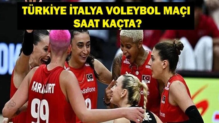 Türkiye’nin İtalyan voleybol maçı nedir, hangi kanal? Tarihinde ilk kez, Dünya Kupası’nın son heyecanı!